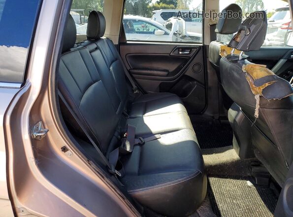 JF2SJAVC4GH518298 2016 SUBARU FORESTER 2.5I TO Коричневый Вид задней части салона