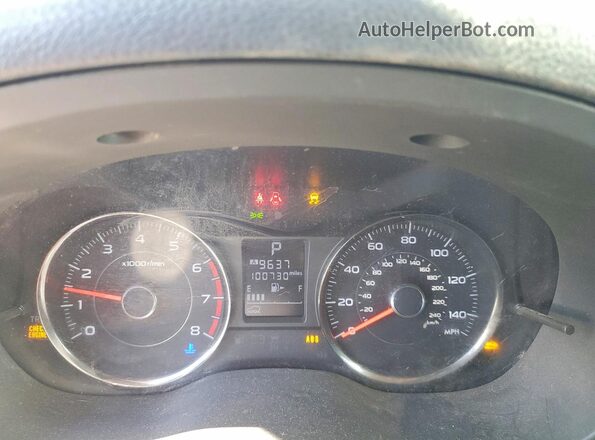 JF2SJAVC4GH518298 2016 SUBARU FORESTER 2.5I TO Коричневый Вид щитка приборов
