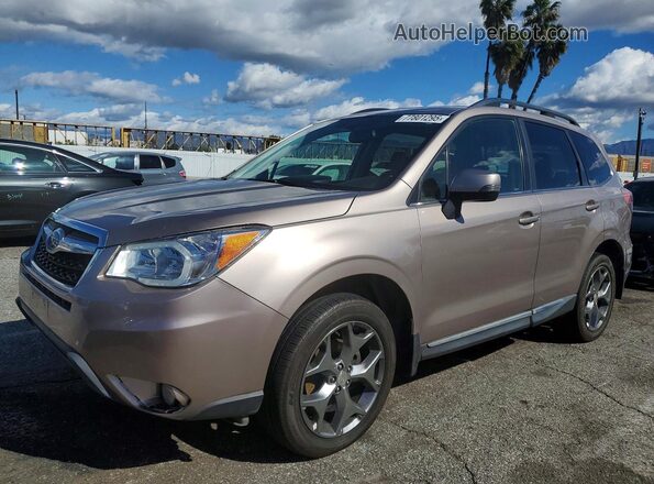 JF2SJAVC4GH518298 2016 SUBARU FORESTER 2.5I TO Коричневый Передняя левая четверть