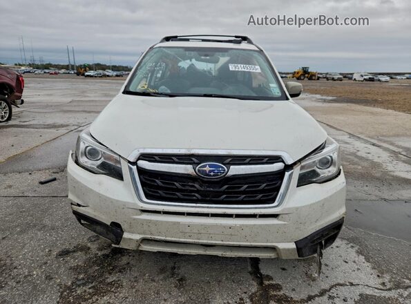 JF2SJAWC0JH452872 2018 SUBARU FORESTER 2.5I TO White Vista frontal