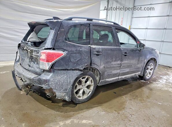 JF2SJAWC2HH809981 2017 SUBARU FORESTER Черный Задняя правая четверть