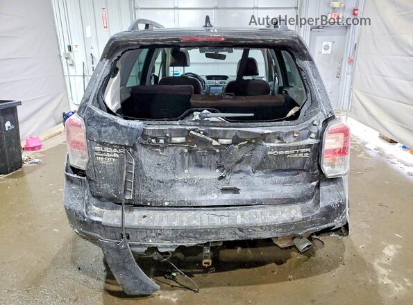 JF2SJAWC2HH809981 2017 SUBARU FORESTER Черный Вид сзади