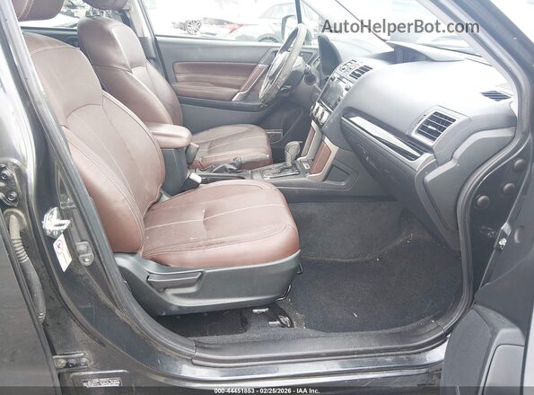 JF2SJAWC2JH434812 2018 SUBARU FORESTER 2.5I TO Серый Вид салона спереди