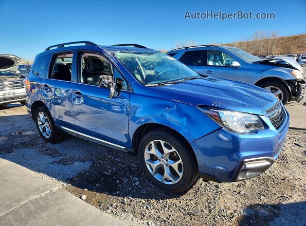 JF2SJAWC4HH454117 2017 SUBARU FORESTER 2.5I TO Синий Передняя правая четверть
