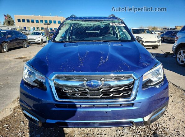 JF2SJAWC4HH454117 2017 SUBARU FORESTER 2.5I TO Синий Вид спереди