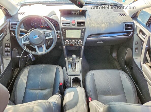 JF2SJAWC4HH454117 2017 SUBARU FORESTER 2.5I TO Синий Вид панели приборов