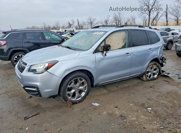 JF2SJAWC4HH454747 2017 SUBARU FORESTER 2.5I TO Silver წინა მარცხენა ხედი სამი მეოთხედიდან