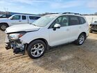2017 Subaru Forester 2.5i Touring White vin: JF2SJAWC4HH802272