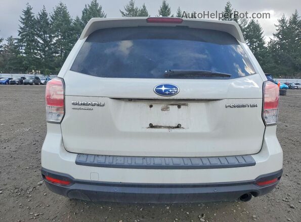 JF2SJAWC5JH401206 2018 SUBARU FORESTER 2.5I TO White Widok z tyłu