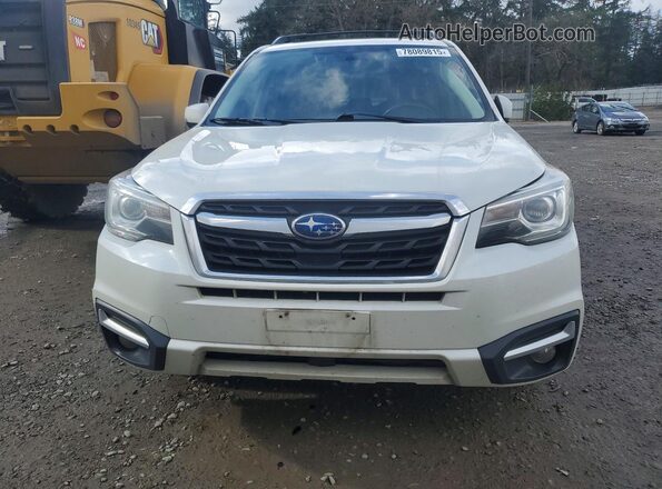 JF2SJAWC5JH401206 2018 SUBARU FORESTER 2.5I TO White Widok z przodu