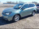 2017 Subaru Forester 2.5i Touring Зеленый vin: JF2SJAWC6HH565428