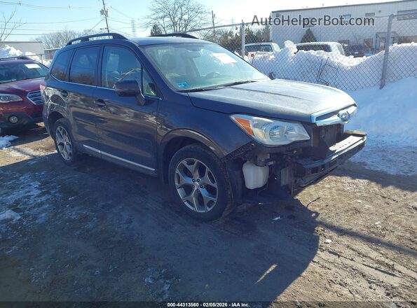 JF2SJAXC1GH459787 2016 SUBARU FORESTER 2.5I TO Черный Передняя правая четверть