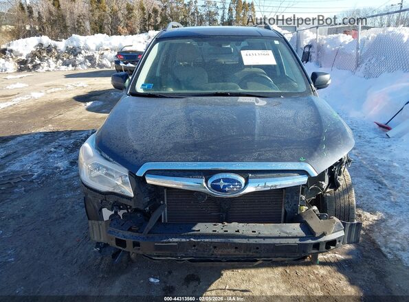 JF2SJAXC1GH459787 2016 SUBARU FORESTER 2.5I TO Черный Вид щитка приборов