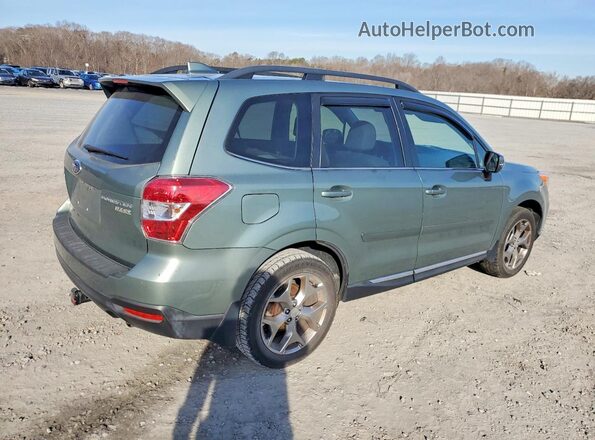 JF2SJAXC2GH439533 2016 SUBARU FORESTER 2.5I TO Зеленый Задняя правая четверть