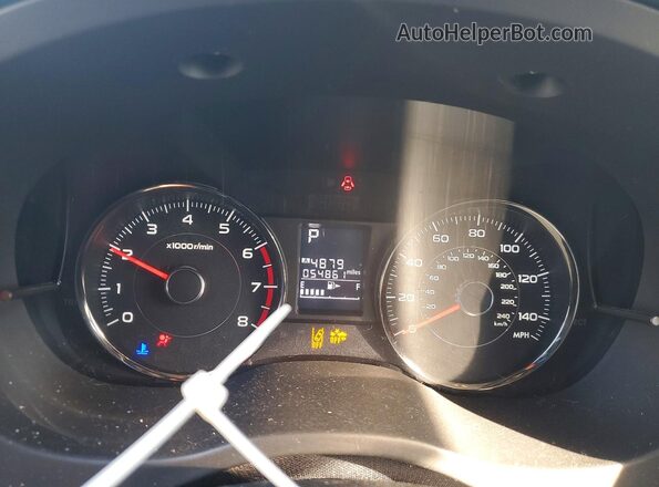 JF2SJAXC2GH439533 2016 SUBARU FORESTER 2.5I TO Зеленый Вид щитка приборов