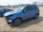 2018 Subaru Forester 2.0xt Premium Синий vin: JF2SJGEC3JH414802