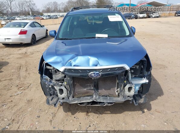 JF2SJGEC3JH414802 2018 SUBARU FORESTER2. Синий Вид щитка приборов