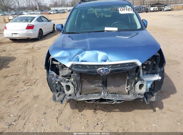 JF2SJGEC3JH414802 2018 SUBARU FORESTER2. Синий Вид спереди
