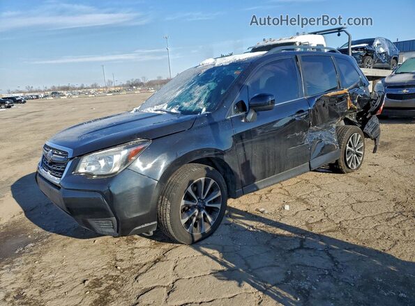 JF2SJGEC4HH479040 2017 SUBARU FORESTER2. Black Vista tres cuartos delantera izquierda