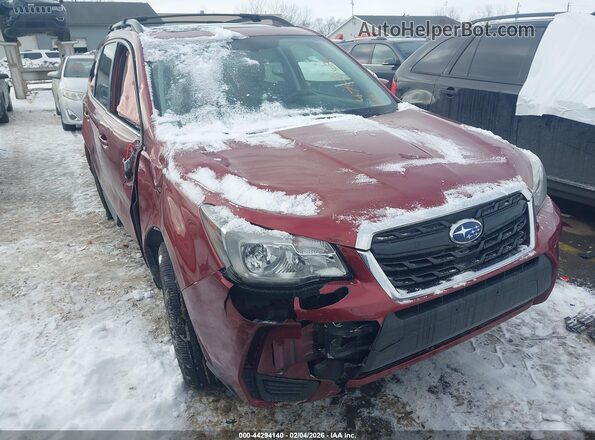 JF2SJGEC5HH478169 2017 SUBARU FORESTER2. Красный Передняя правая четверть