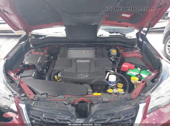 JF2SJGEC5HH478169 2017 SUBARU FORESTER2. Красный Вид сзади