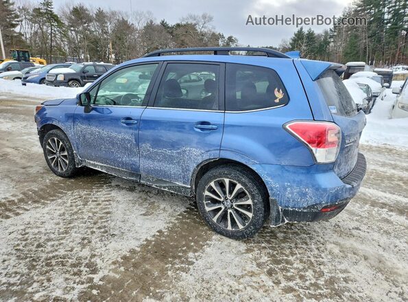JF2SJGEC8HH418273 2017 SUBARU FORESTER2. Blue Задня ліва чверть