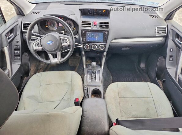 JF2SJGEC8HH418273 2017 SUBARU FORESTER2. Blue Вид панелі приладів