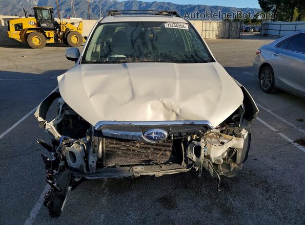 JF2SJGVC2GH447069 2016 SUBARU FORESTER2. Белый Вид спереди