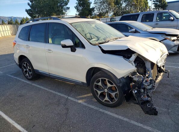 JF2SJGVC2GH447069 2016 SUBARU FORESTER2. Белый Передняя правая четверть