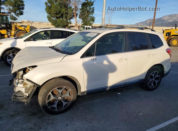 JF2SJGVC2GH447069 2016 SUBARU FORESTER2. Белый Передняя левая четверть