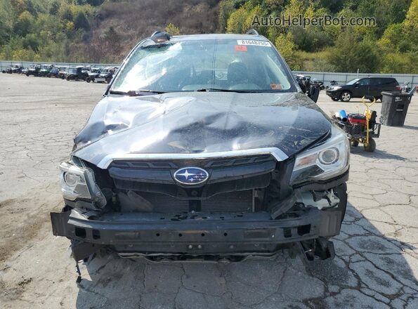 JF2SJGWC4JH575755 2018 SUBARU FORESTER2. Charcoal Դիմացի տեսք