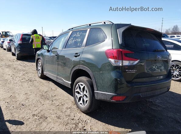 JF2SKADC5RH494319 2024 SUBARU FORESTER Green Trasero izquierdo