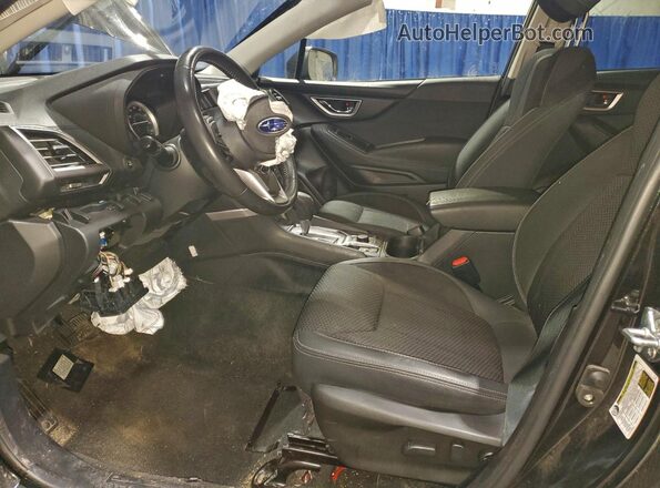 JF2SKADC6PH548689 2023 SUBARU FORESTER Черный Вид салона спереди