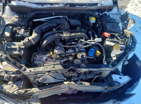 JF2SKAEC0NH419441 2022 SUBARU FORESTER Black Вид підкапотного простору