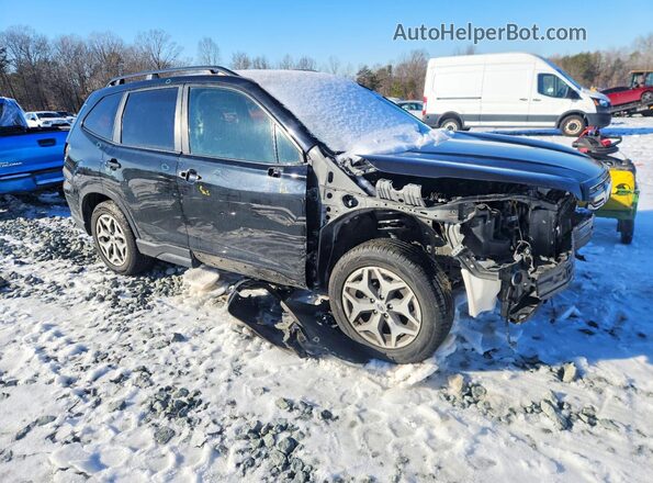 JF2SKAEC0NH419441 2022 SUBARU FORESTER Black Передня права чверть