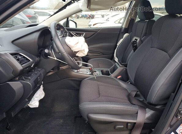 JF2SKAEC3KH419607 2019 SUBARU FORESTER Черный Вид салона спереди