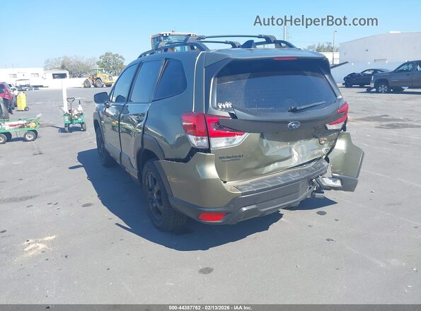 JF2SKAJC5RH511933 2024 SUBARU FORESTER Зеленый Задняя левая четверть