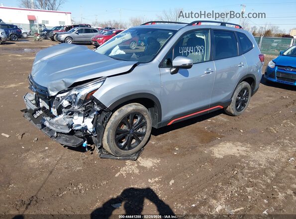 JF2SKAJC8PH463468 2023 SUBARU FORESTER Серый Передняя левая четверть