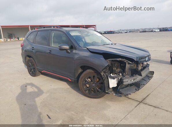 JF2SKAJC9NH404829 2022 SUBARU FORESTER Серый Передняя правая четверть