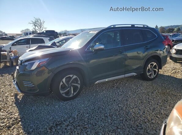 JF2SKAMC0RH480666 2024 SUBARU FORESTER Зеленый Передняя левая четверть