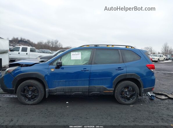 JF2SKAMC2NH418955 2022 SUBARU FORESTER Blue Widok wnętrza 360 stopni