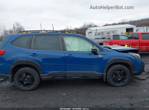 JF2SKAMC2NH418955 2022 SUBARU FORESTER Blue Widok wnętrza z tyłu
