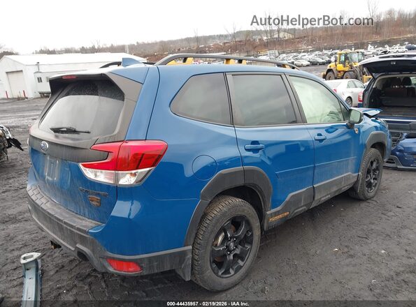 JF2SKAMC2NH418955 2022 SUBARU FORESTER Blue Tył prawy