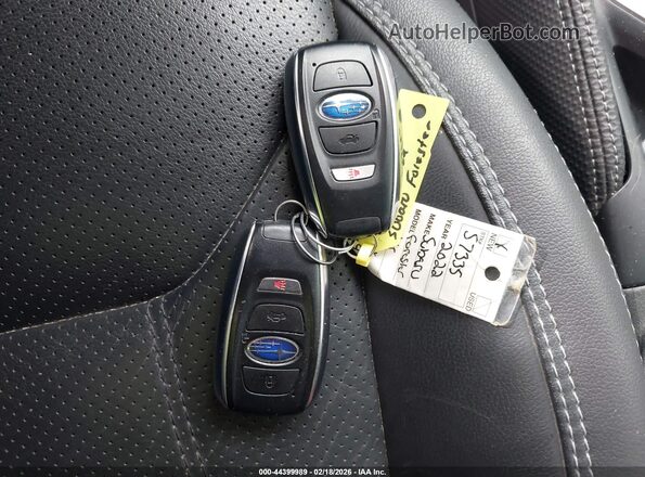JF2SKAPC2NH499435 2022 SUBARU FORESTER Black Vista del salpicadero