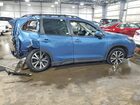 2022 Subaru Forester Limited Blue vin: JF2SKAPC5NH403863