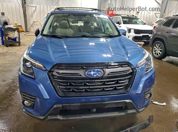 JF2SKAPC5NH403863 2022 SUBARU FORESTER Blue Vista frontal