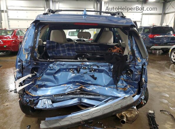 JF2SKAPC5NH403863 2022 SUBARU FORESTER Blue Vista trasera