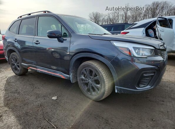 JF2SKAPC7KH414049 2019 SUBARU FORESTER Угольный Вид спереди