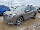 2022 Subaru Forester Limited Gray vin: JF2SKAPC7NH478273