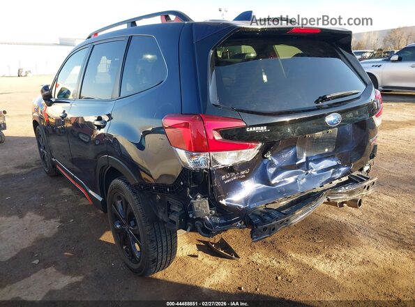 JF2SKARC8LH463176 2020 SUBARU FORESTER Синий Задняя левая четверть